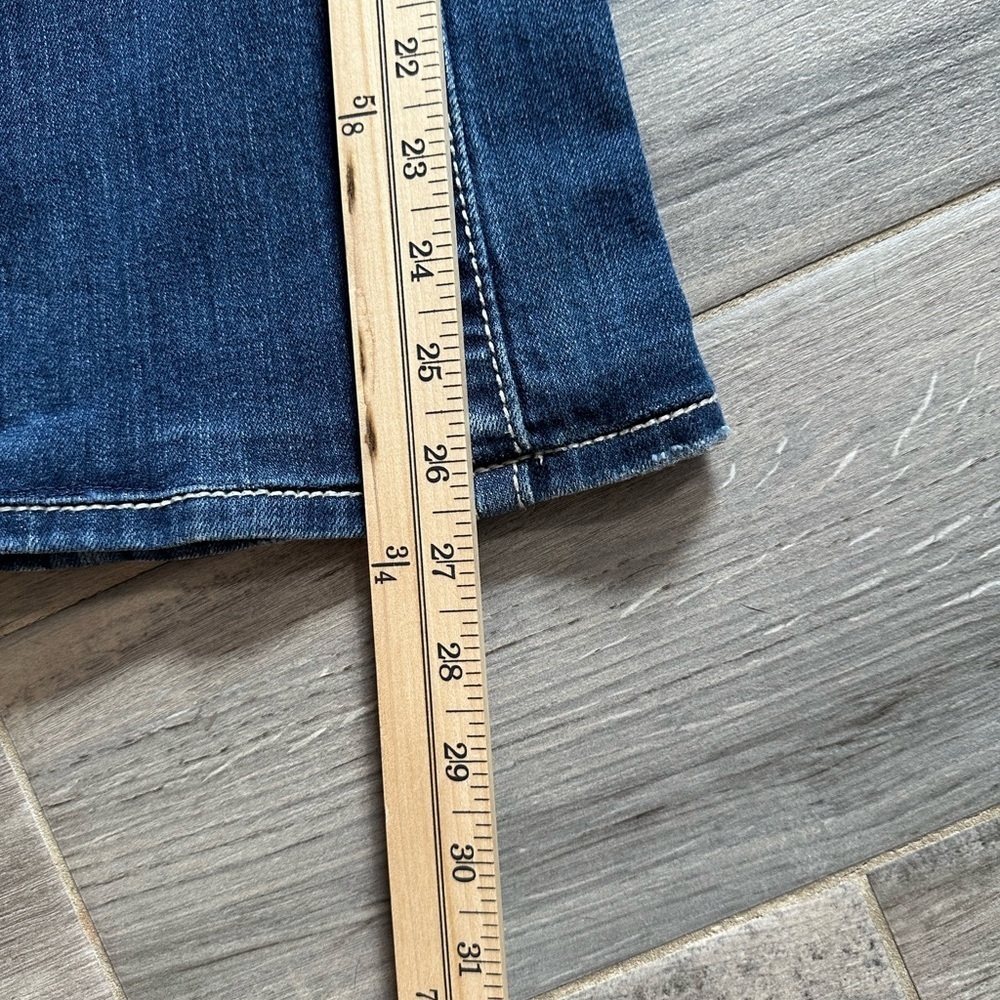 Miss Me Dark Blue Boot Cut Jeans with Embellishments - Picture 6 of 16